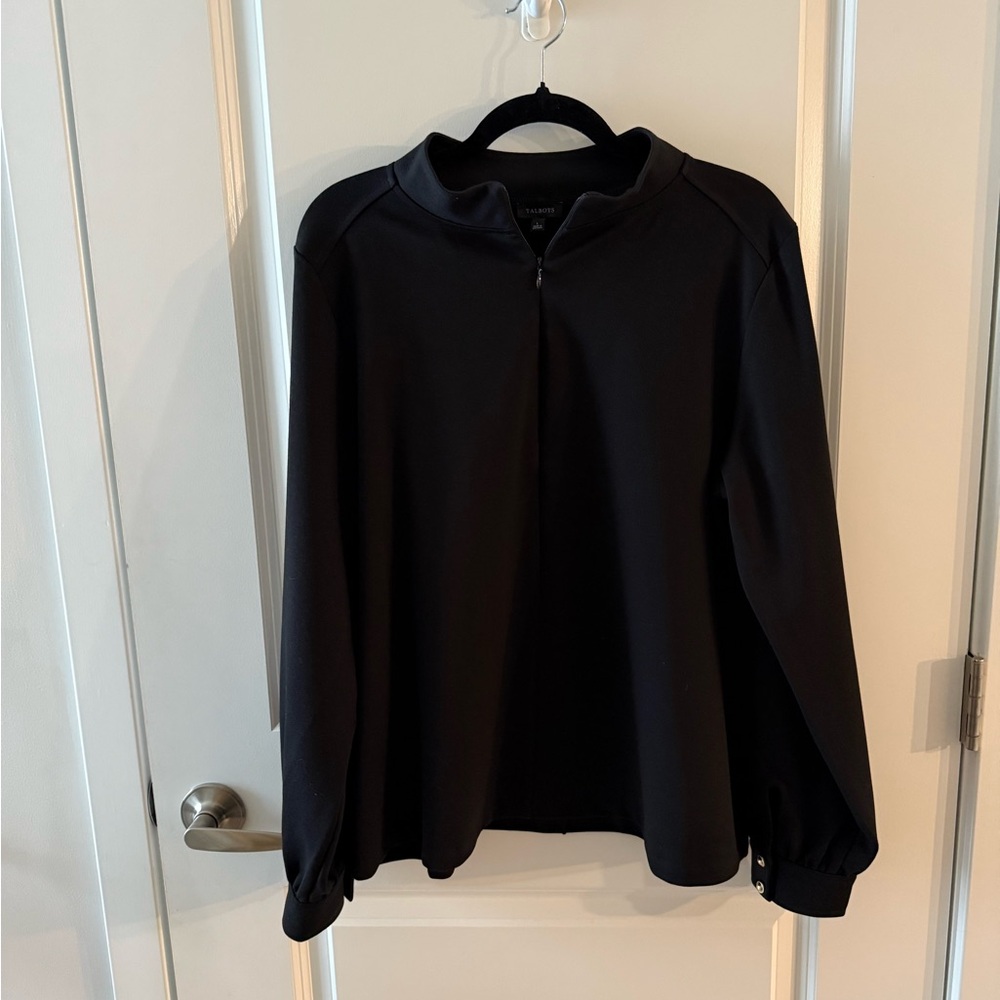 Black Zip-Up Jacket